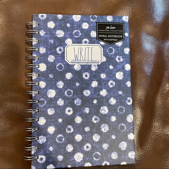 Rae Dunn WRITE Signature Collection Spiral Notebook and LIST Pad BRAND NEW! - Picture 3 of 5